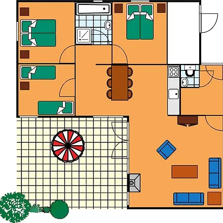 Prázdninový areál Roompot Kijkduinpark 3*